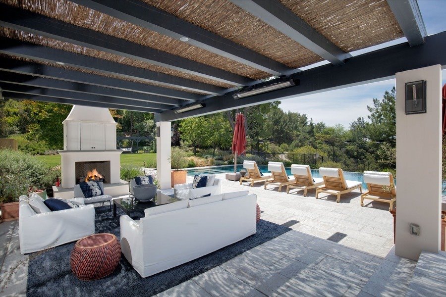 Comedor exterior casa Justin Bieber y Hailey Baldwin