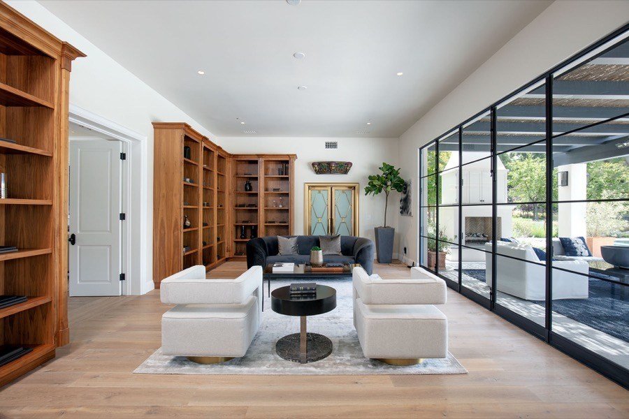 Salon acristalado casa Justin Bieber y Hailey Baldwin