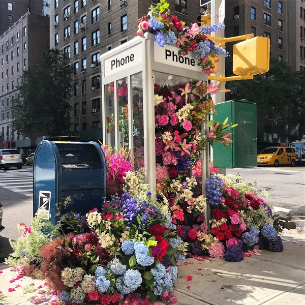 Nueva York se llena de flores gracias a este artista