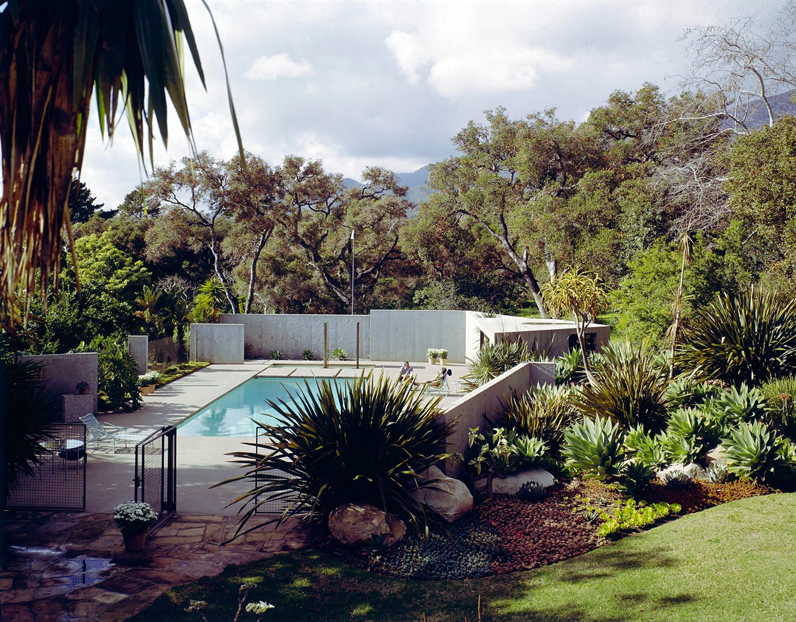 Piscina pequeña Casa en Montecido california diseñada por Richard Neutra