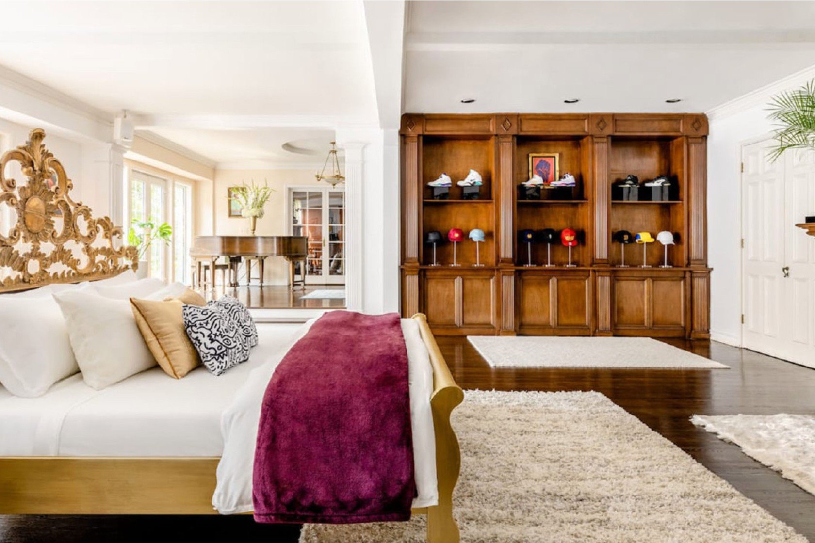 Dormitorio casa el principe de Bel Air Will Smith