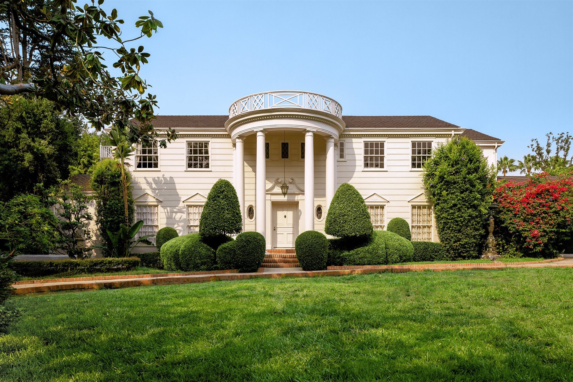 Fachada casa mansion el principe de Bel Air will smith