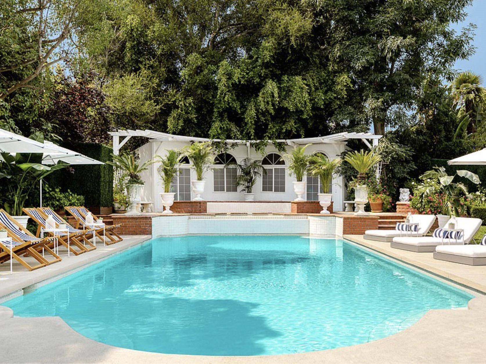 Piscina casa principede Bel Air Will smith