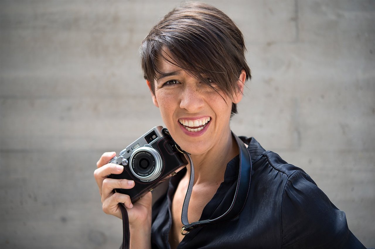 La fotógrafa Cristina Rodríguez de Acuña.
