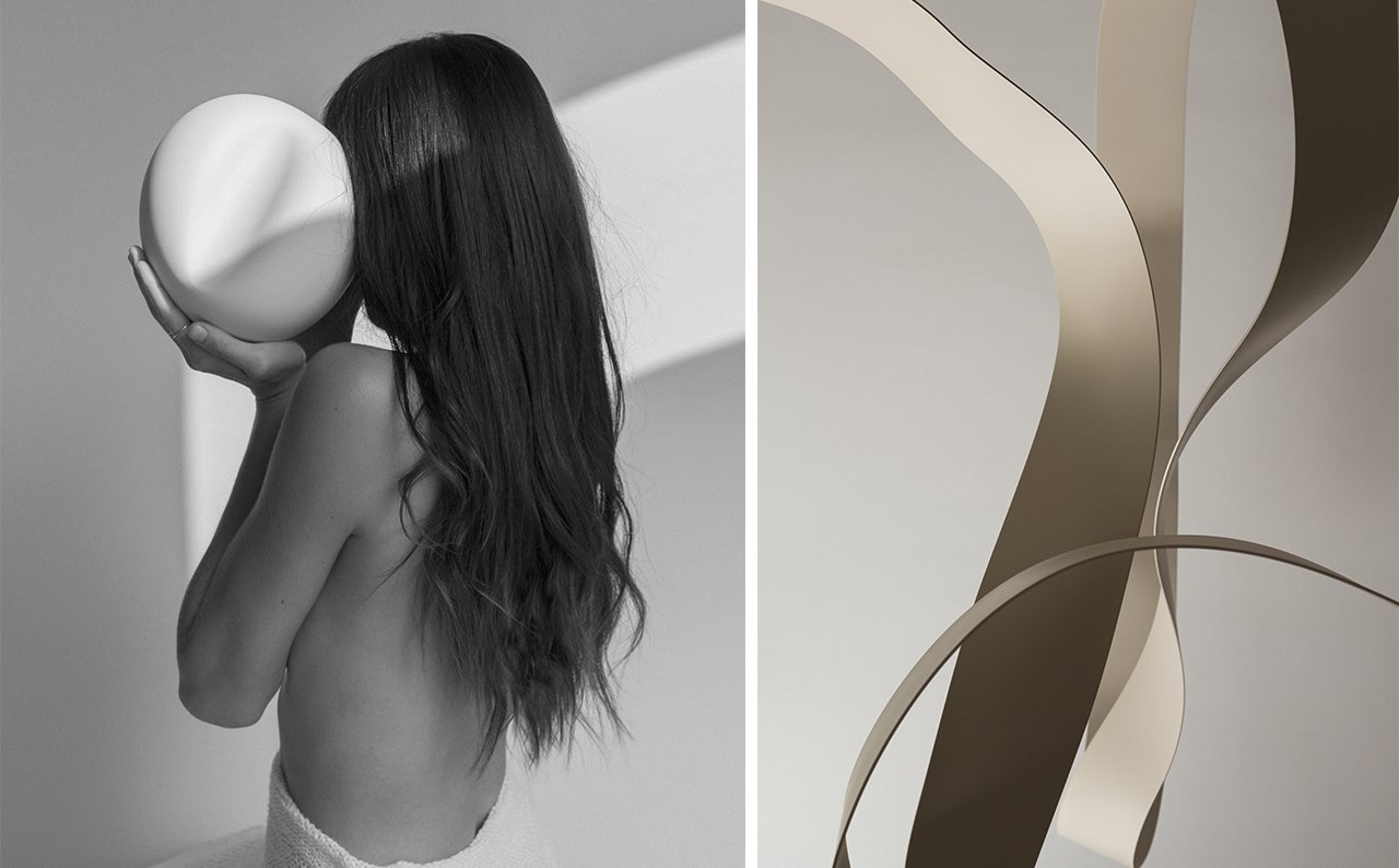 Las piezas de cerámica son de una belleza sublime, la artista dice de ellas "que le encanta la sensación de crear con sus propias manos"