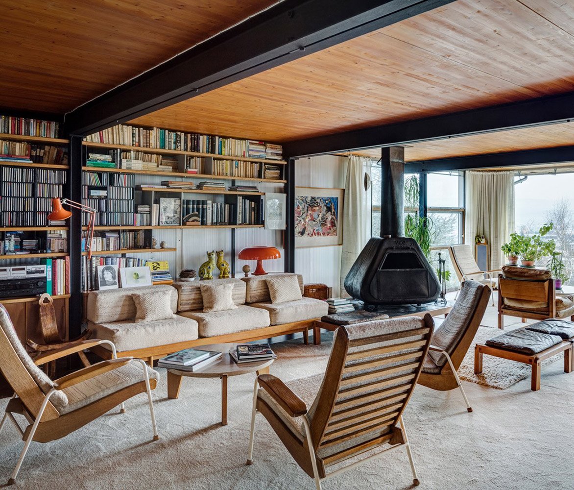 La Casa Gauthier responde a la filosofía de Jean Prouvé, para quien no había diferencia entre diseñar un mueble y una vivienda.