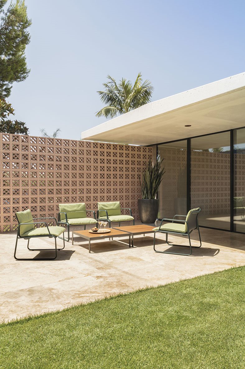 Sillas Aire Outdoor, de Piergiorgio Cazzaniga.