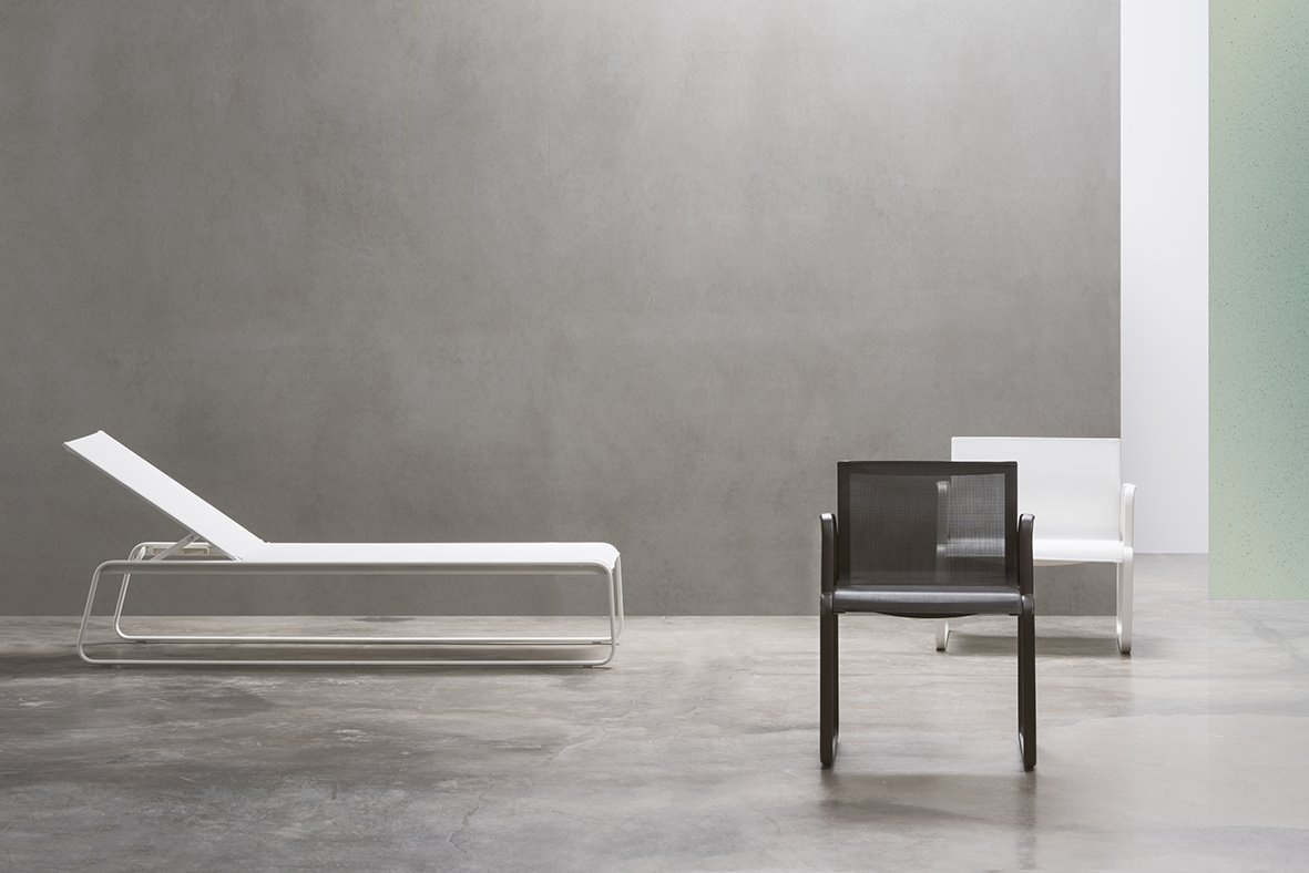 Tumbona Aire Outdoor, de Piergiorgio Cazzaniga.