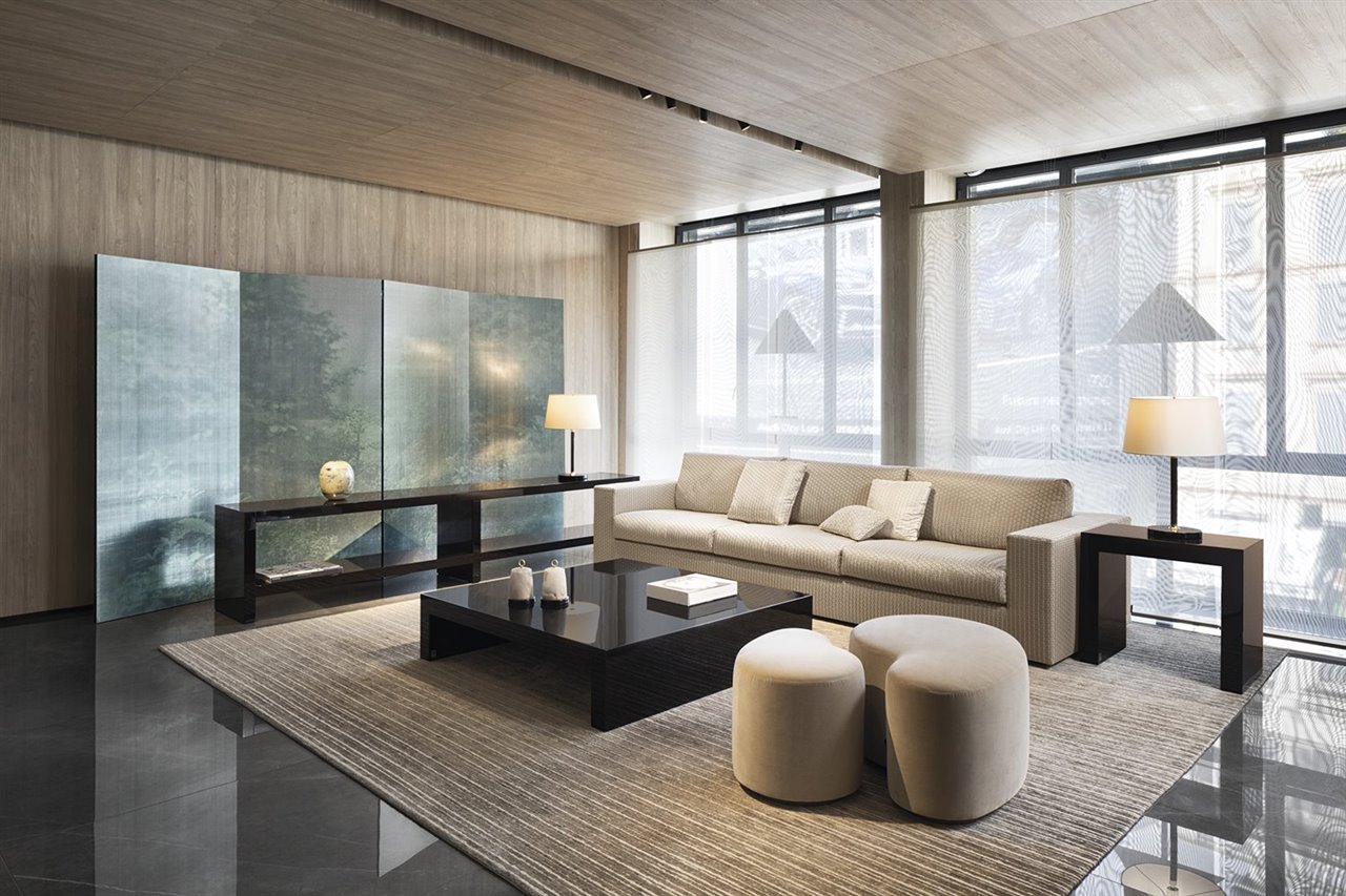 Interior de Casa Armani en Corso Venezia (Milán).