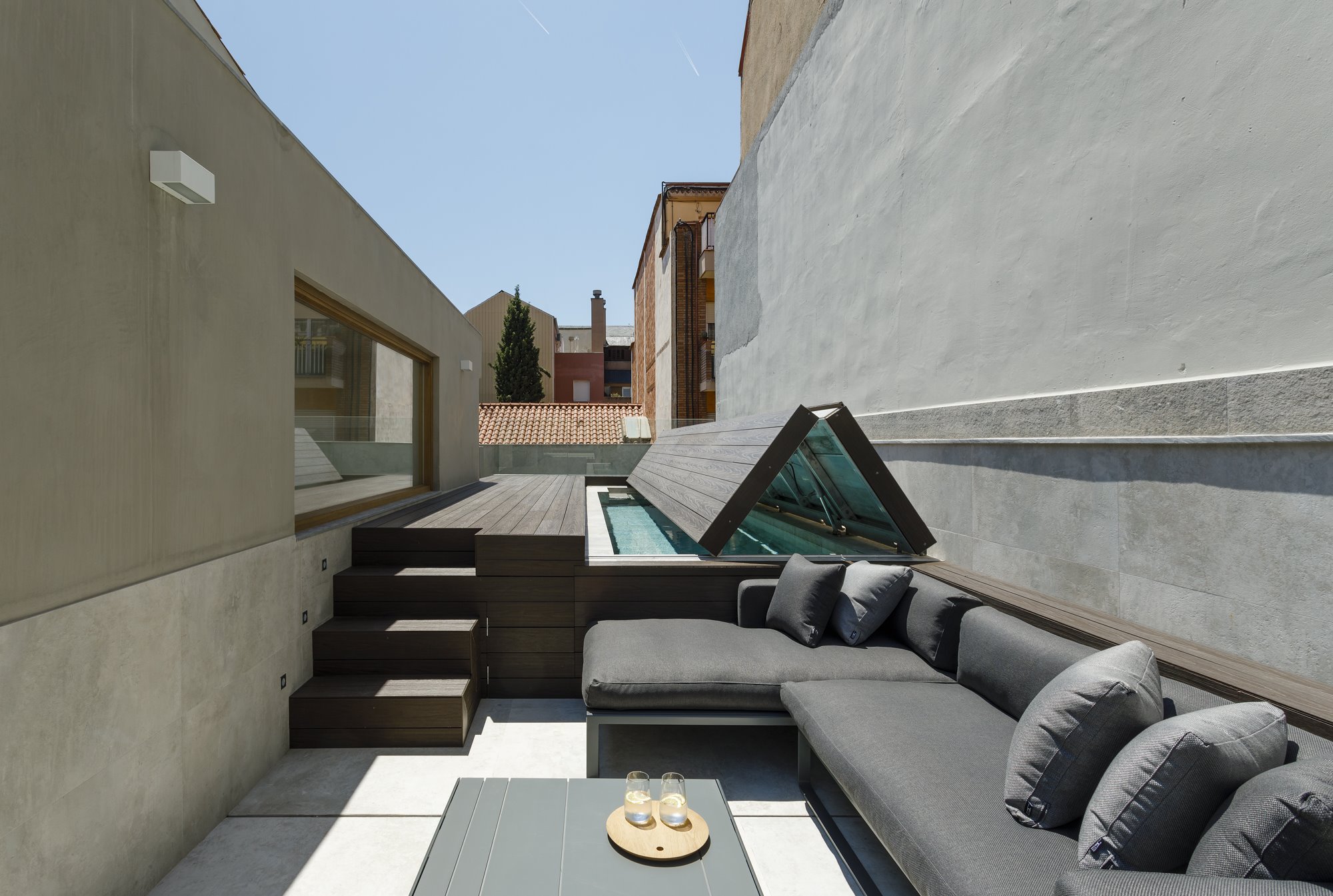 Atico con piscina en barcelona