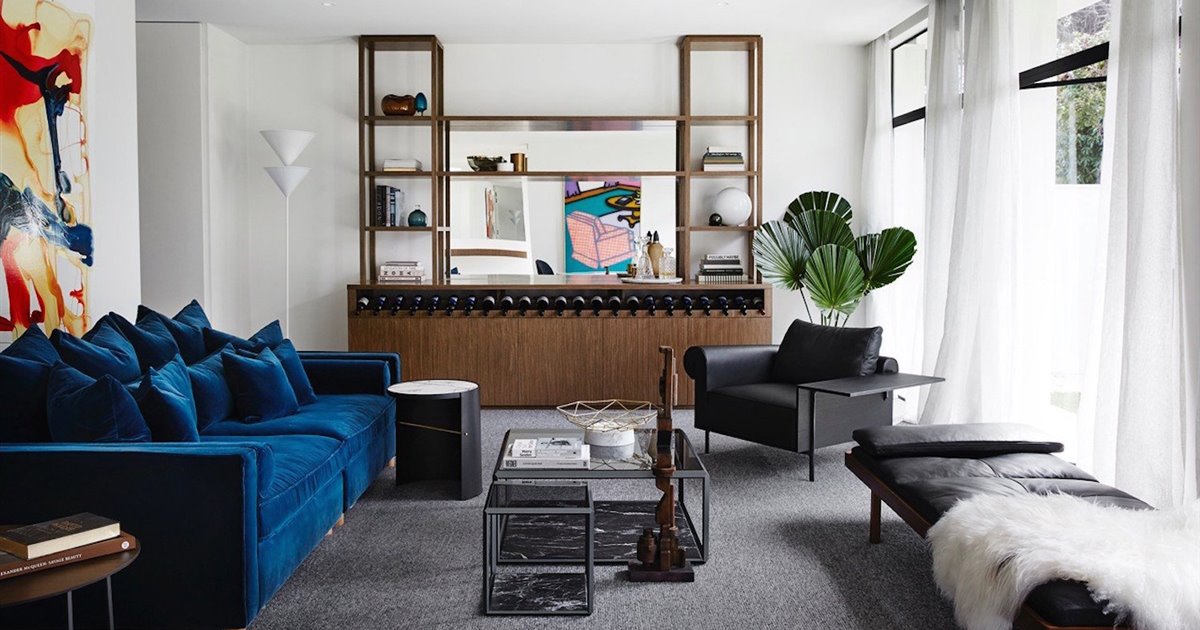 Un Piso Moderno Y Luminoso Con Decoracion De Estilo Mid Century En Melbourne