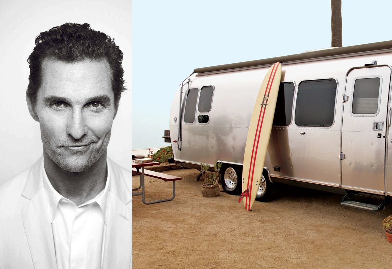 Matthew Mcconaughey caravana en california