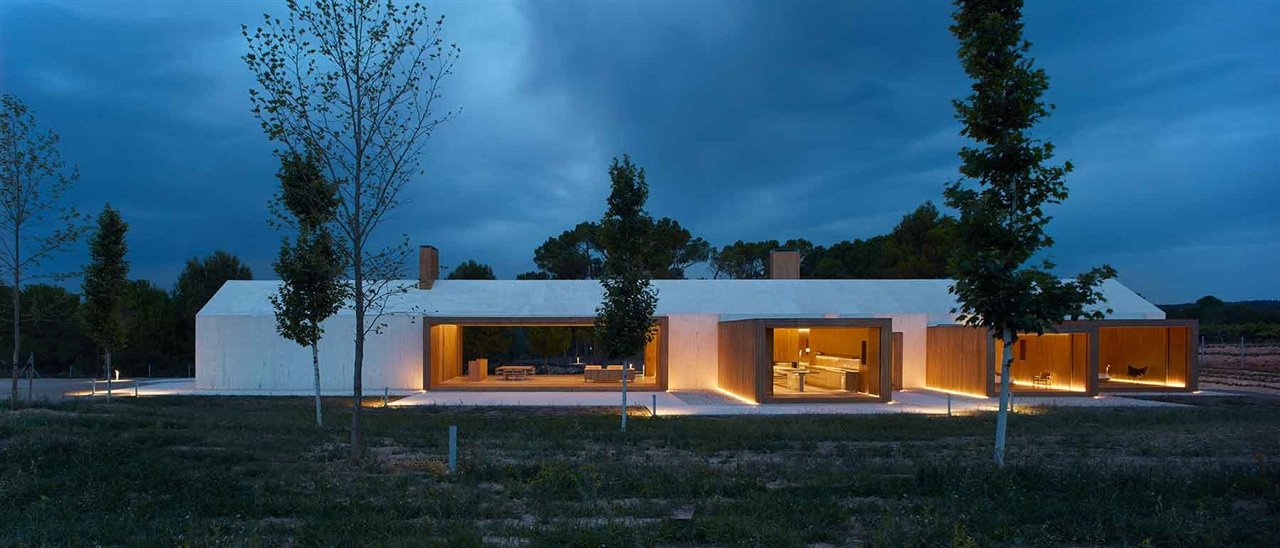 Refugio en la Viña, de Ramón Esteve Estudio. "En el extranjero, valoran nuestro talento porque siempre hemos conseguido hacer arquitectura de calidad con pocos medios", sentencia.
