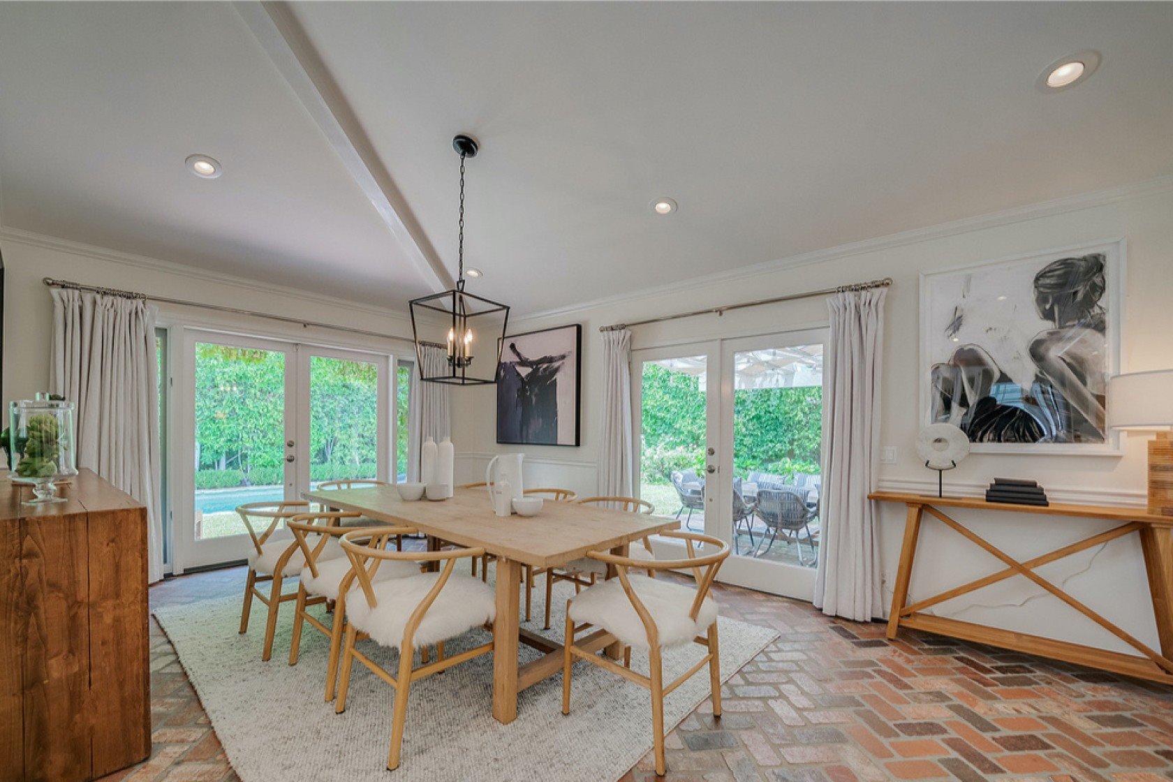 Comedor de la casa de Selena Gomez