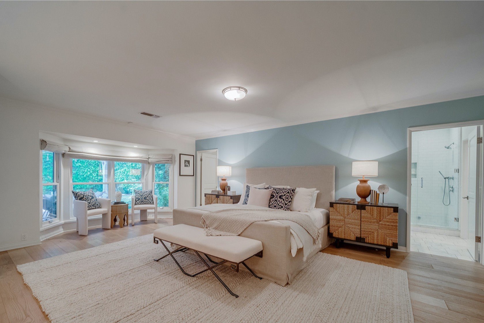 Dormitorio de la casa de Selena Gomez