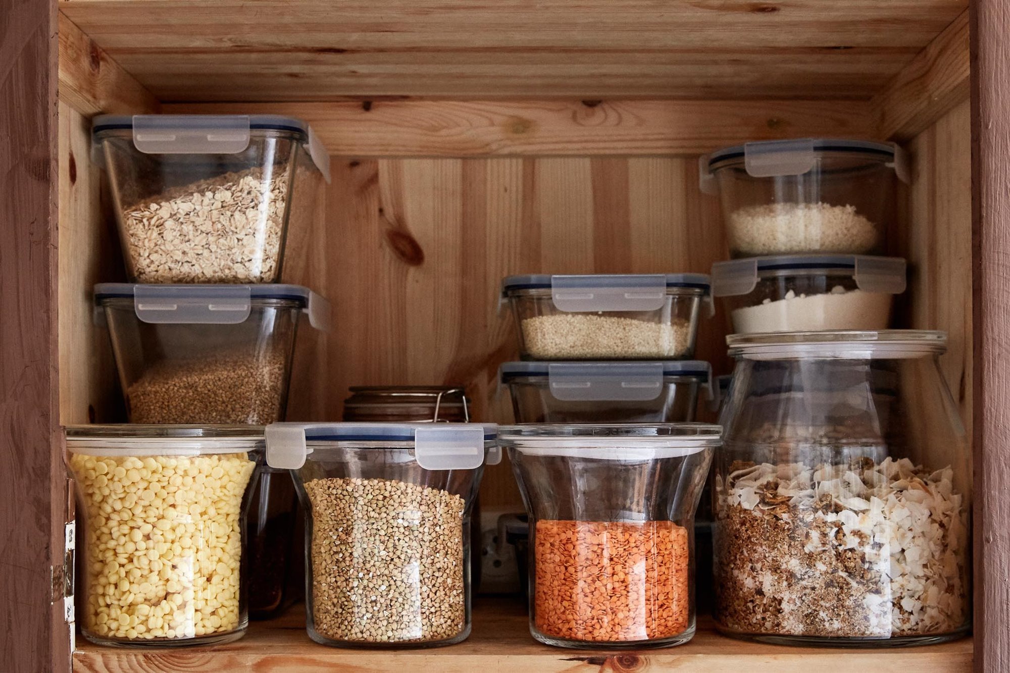 IKEA Hogar sostenible recipientes.  Evitar el desperdicio de comida