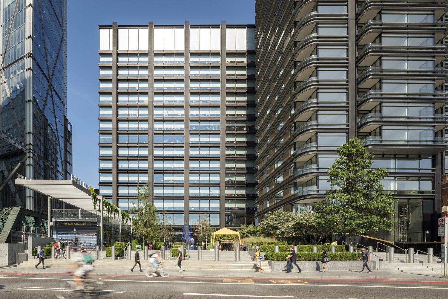 rascacielos principal tower londres foster+partners vista calle