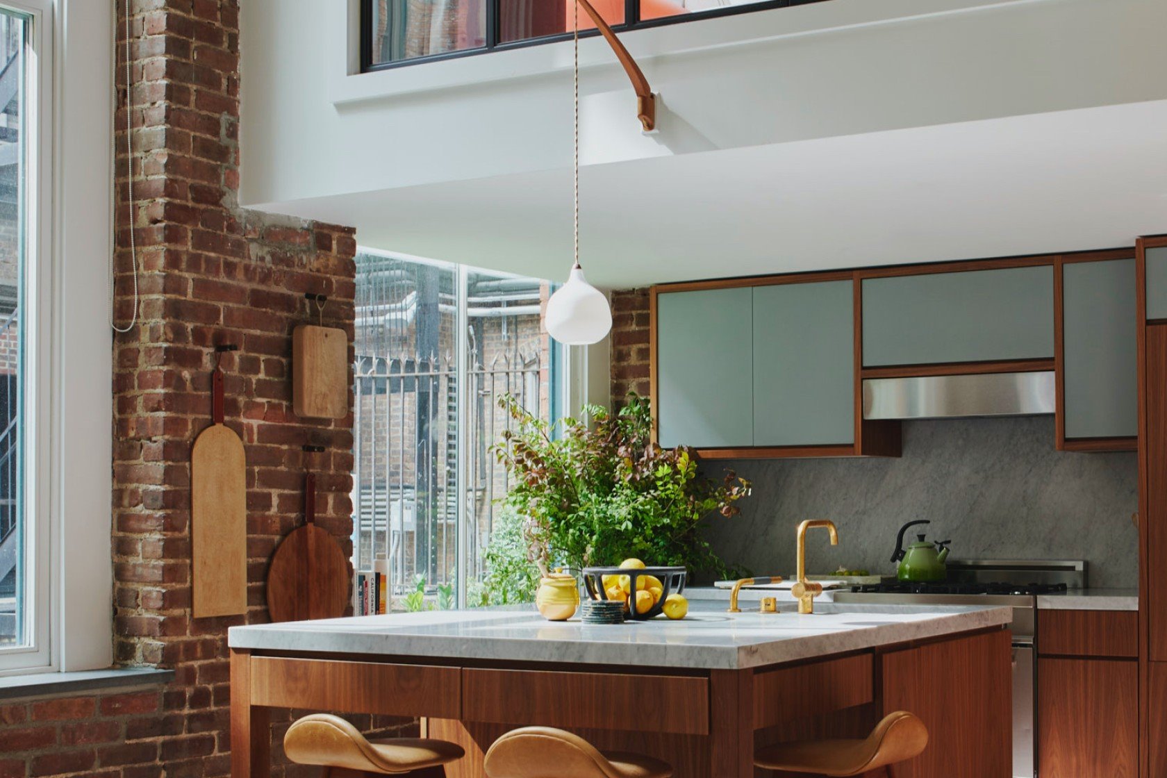casa Soho Elsa Hosk cocina americana isla