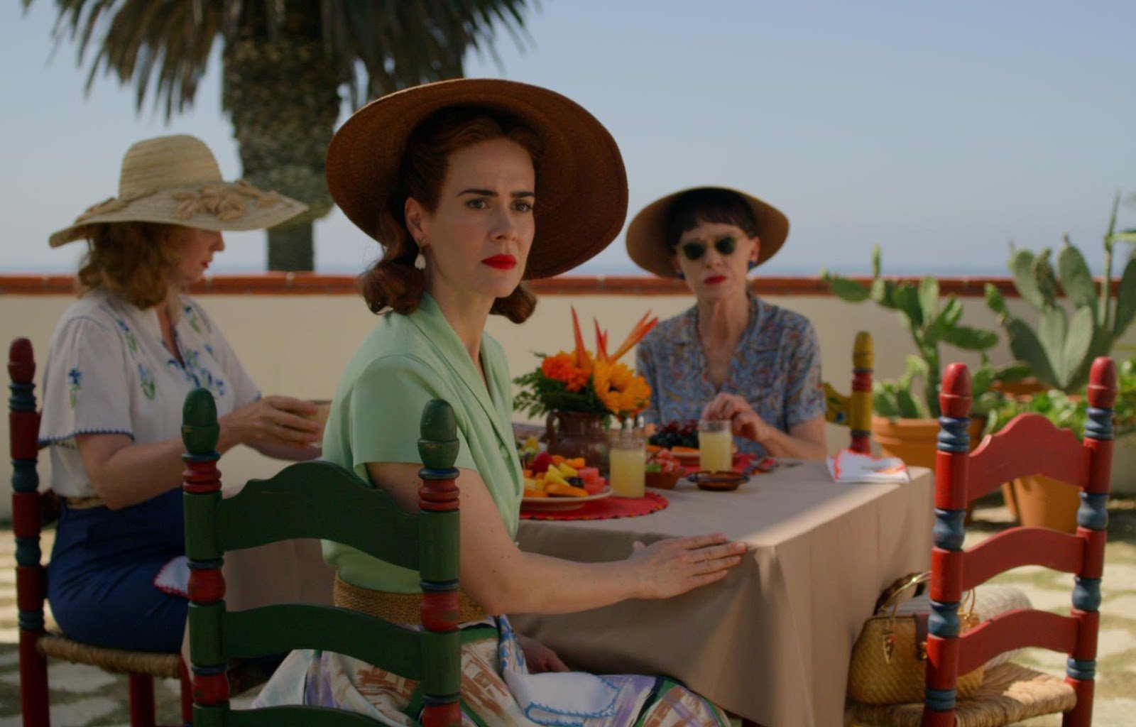 Escena de Ratched de Neflix grabada en la Adamson House