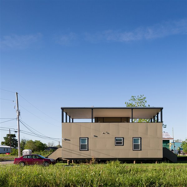 Una de las casas promovidas por Brad Pitt en Nueva Orleans va a ser demolida