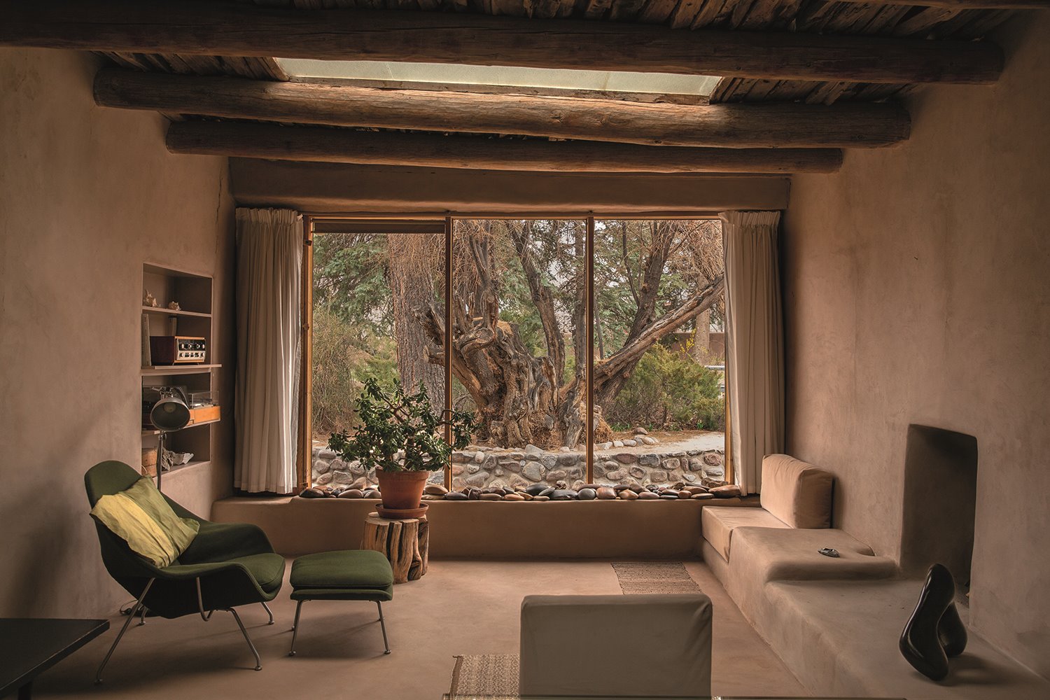 casa georgia okeeffe estar