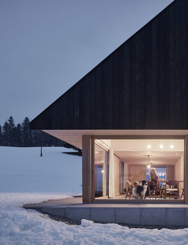 Las mejores casas modernas de montaña para disfrutar de la nieve en 2020
