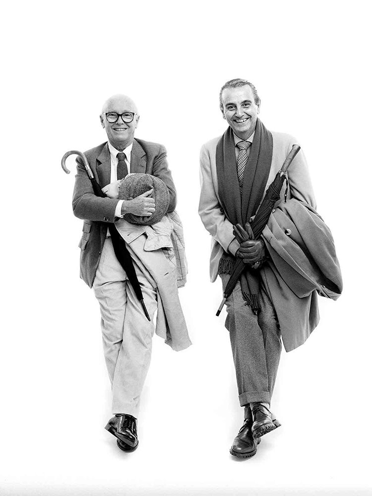 Federico Correa (derecha) y Alfons Milá fueron compañeros de escuela y posteriormente socios durante más de 40 años.