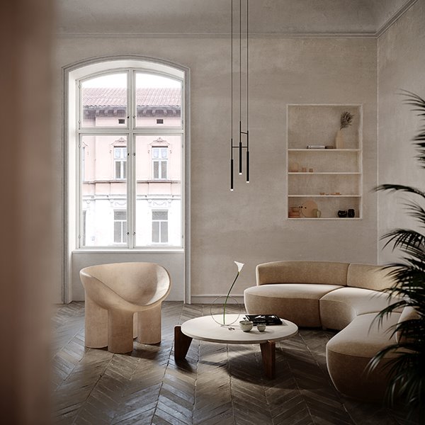 Candle, de Benedito Design, reinterpreta los clásicos candelabros con un gesto mínimo.