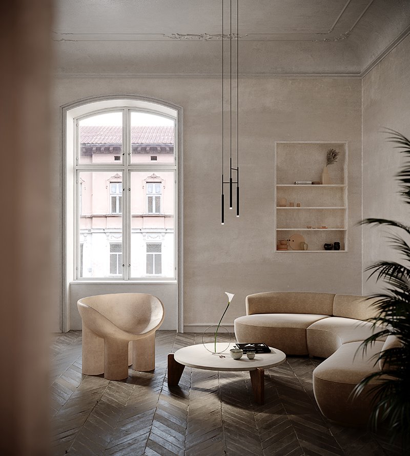 Candle, de Benedito Design, reinterpreta los clásicos candelabros con un gesto mínimo.