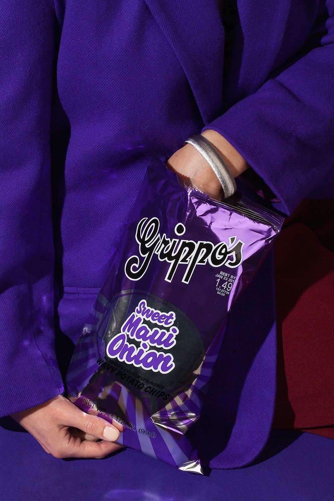 Wardrobe Snacks foto kelsey-mcclellan bolsa lila