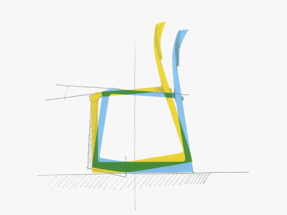Vitra Tip Ton silla dibujo