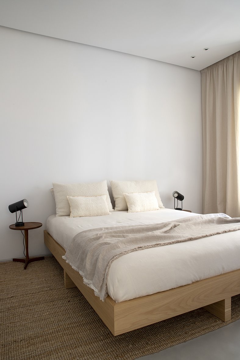 Piso Donosti Blanco Beige cama