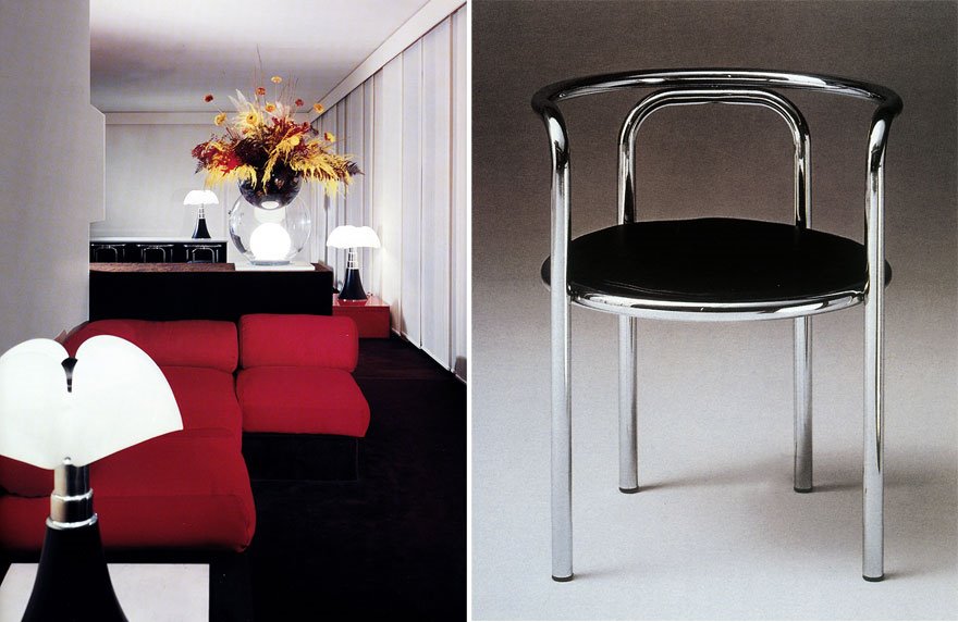 Gae Aulenti interior y silla