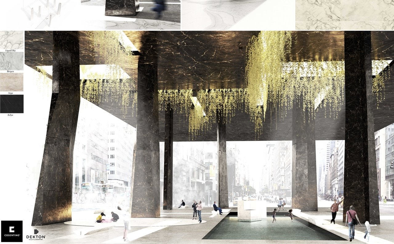 Proyecto de Alexandra Bailey, ganador de la anterior edición del Cosentino Design Challenge