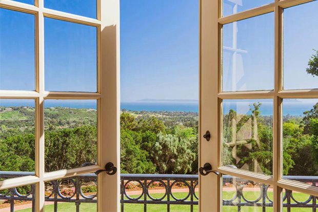 Casa Katy Perry Orlando Bloom California ventana
