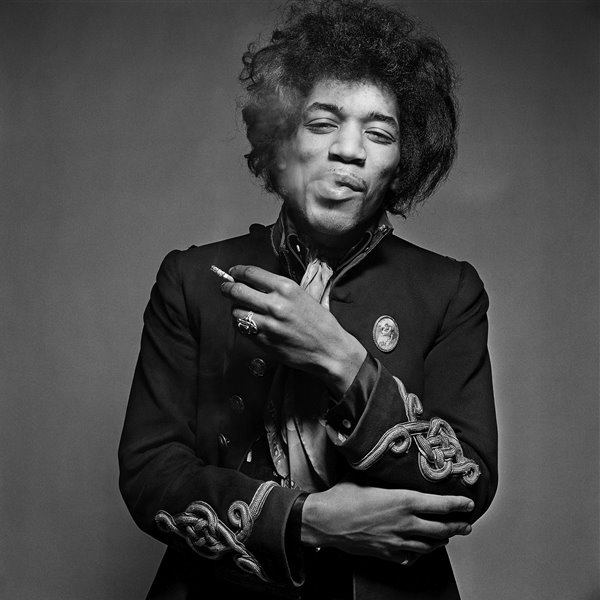 Esta exposición rememora el 50 aniversario de la muerte de Jimi Hendrix