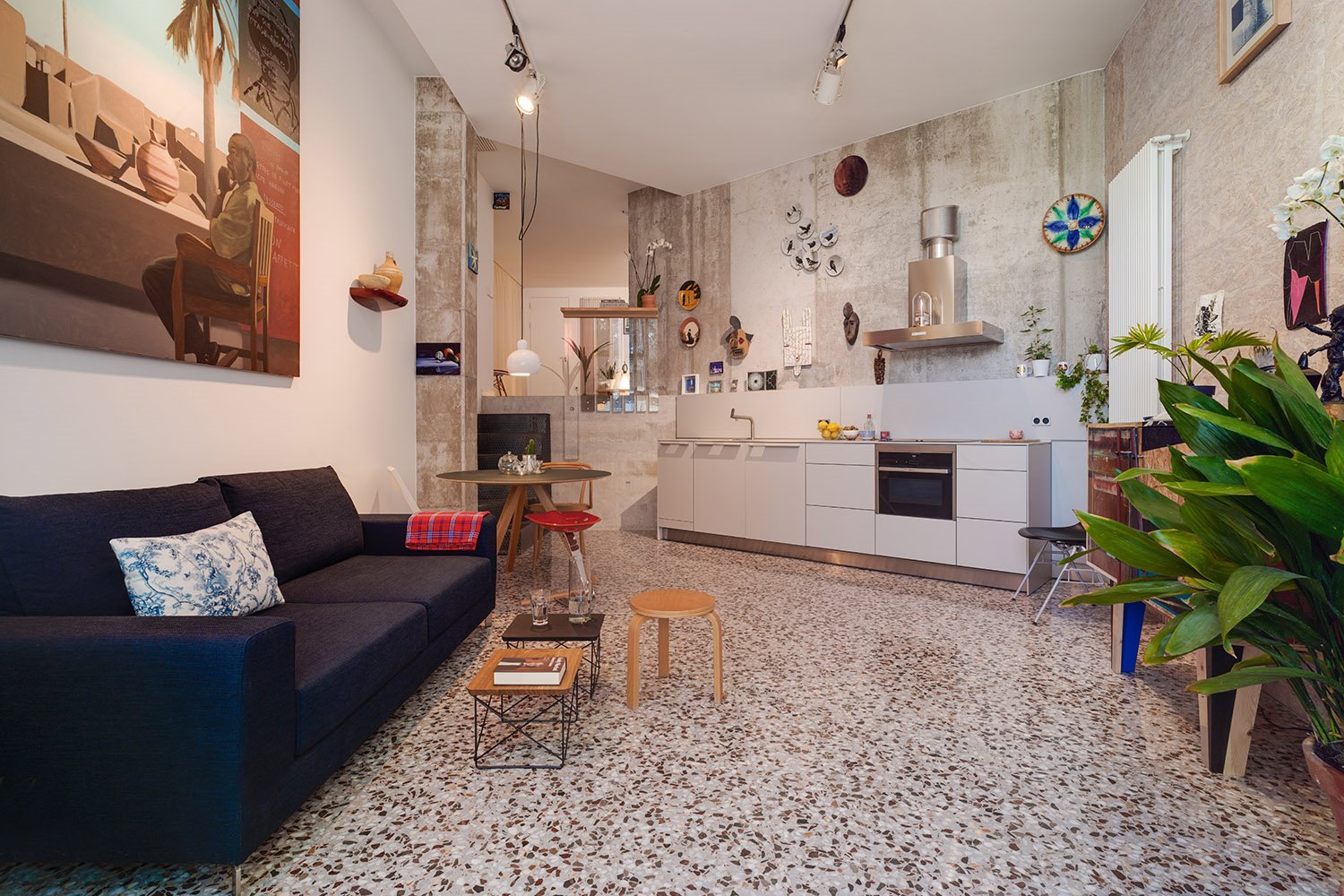 casa coleccionista martin lejarraga salón cocina