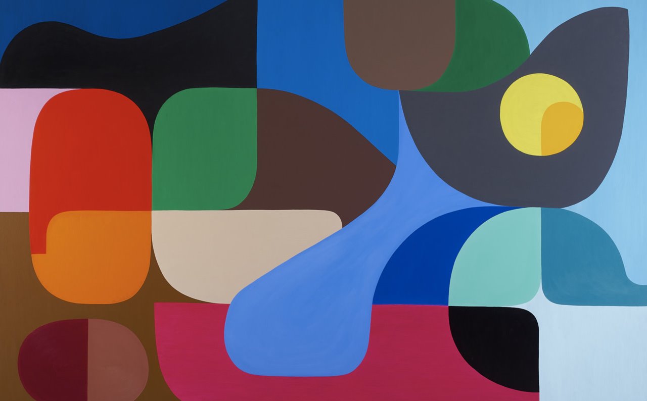 Funky Town, realizada por Stephen Ormandy para la galería Olsen en 2017