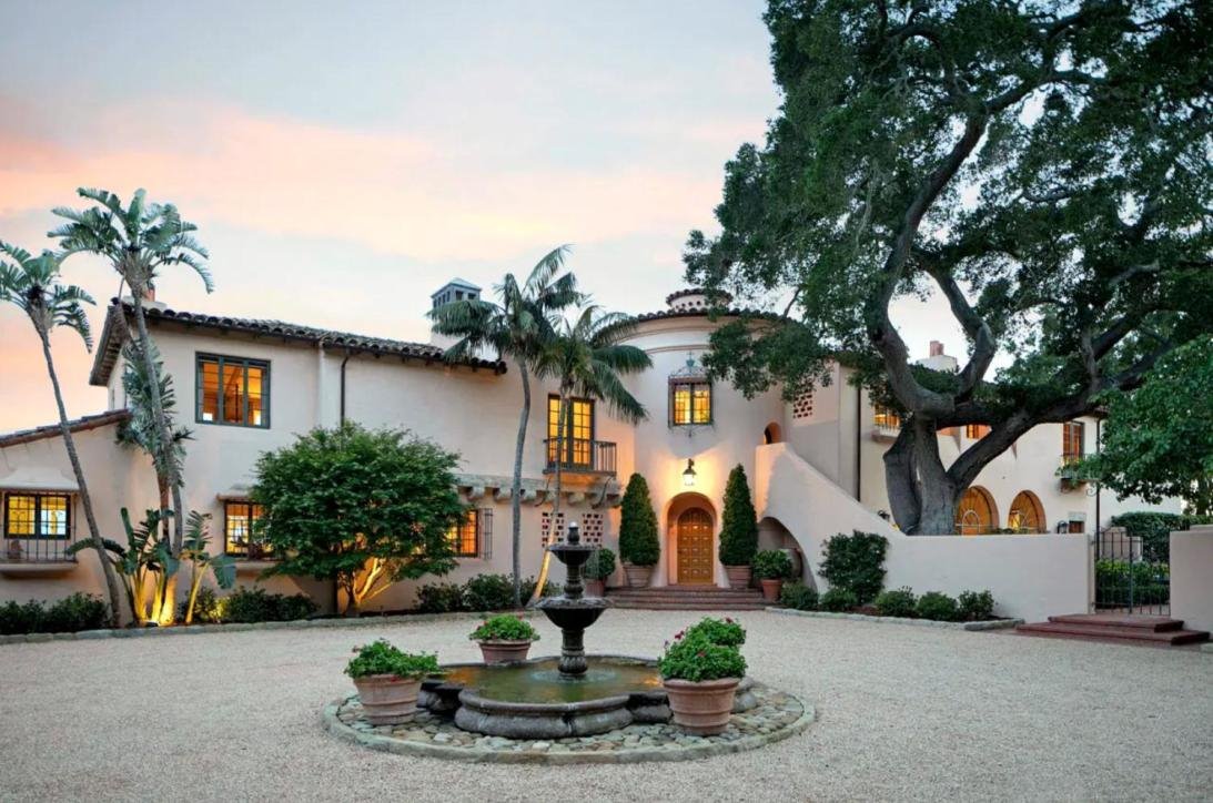 Casa Katy Perry y Orlando Bloom en Montecito entrada