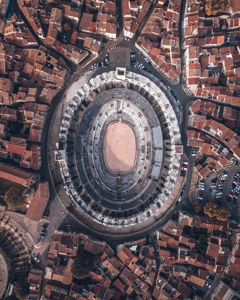 unesco-lugares vistos desde arriba-dron-arles