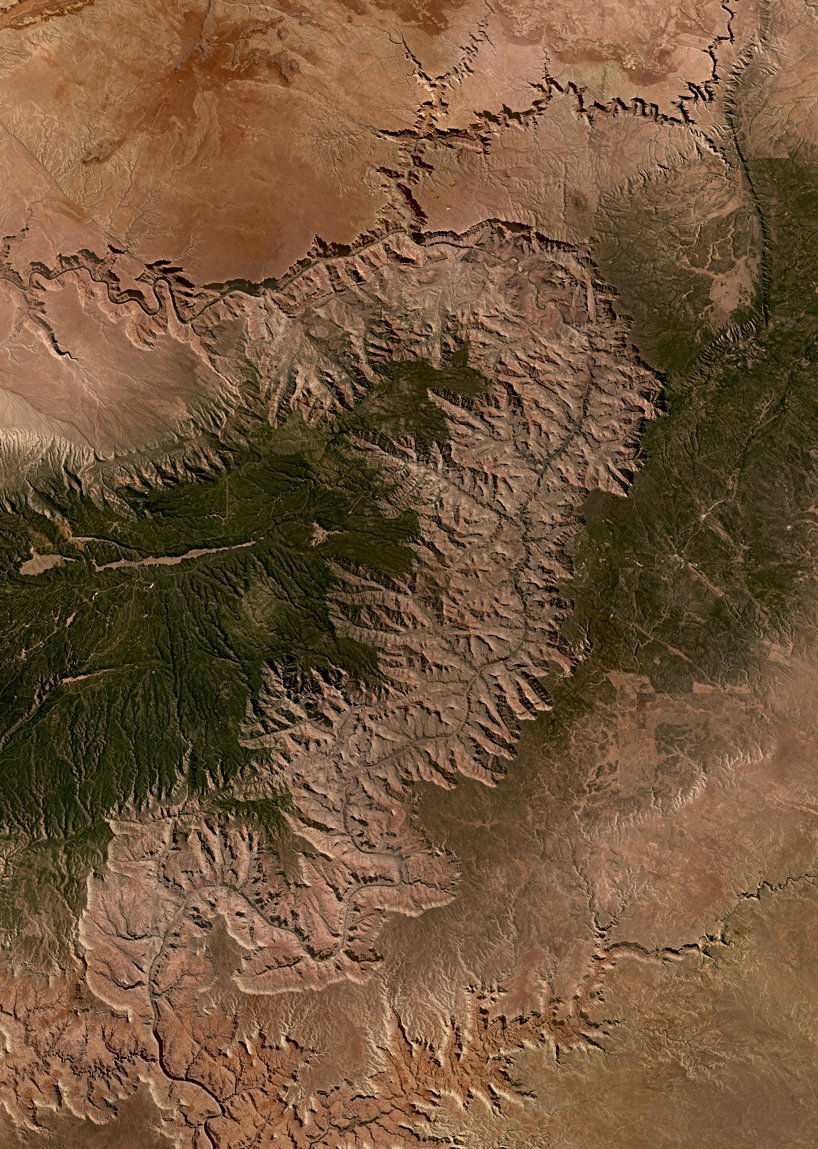 unesco-lugares vistos desde arriba-dron-el gran cañon