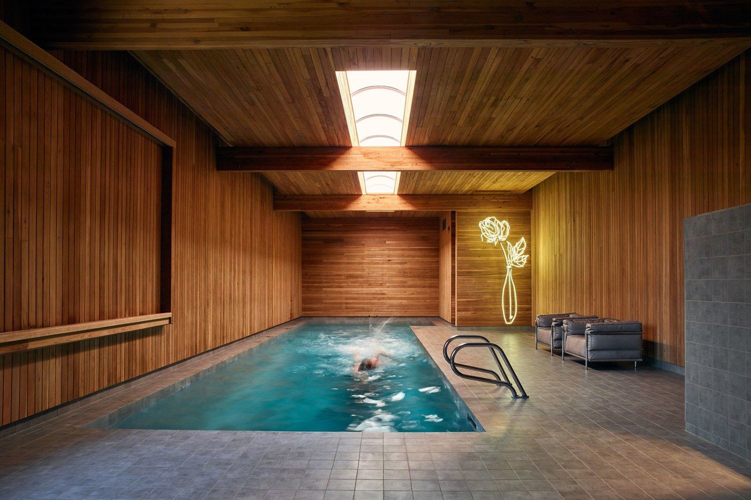 neumann residence marcel breuer piscina interior