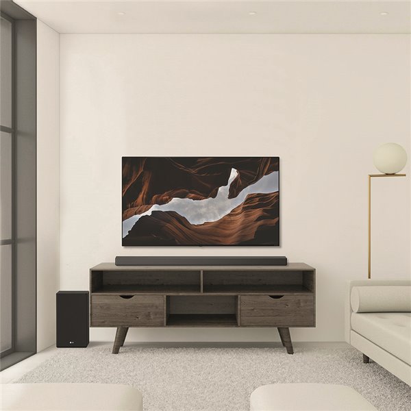 Las barras de sonido LG completan la experiencia audiovisual en casa
