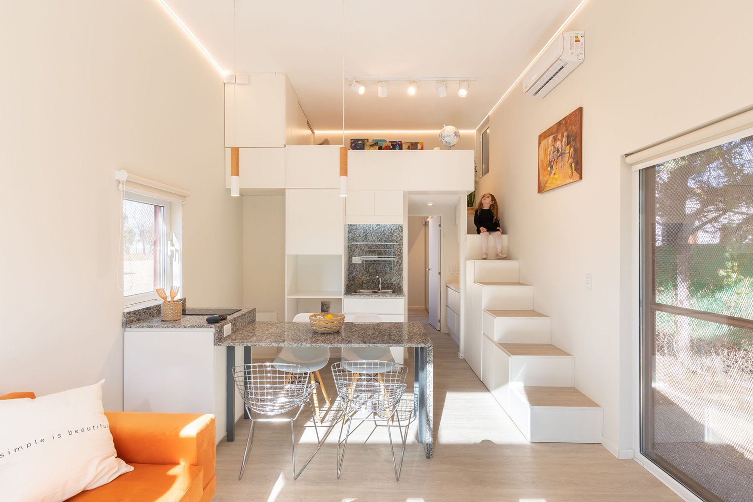 casa prefabricada grandio hüga comedor cocina foto G Viramonte