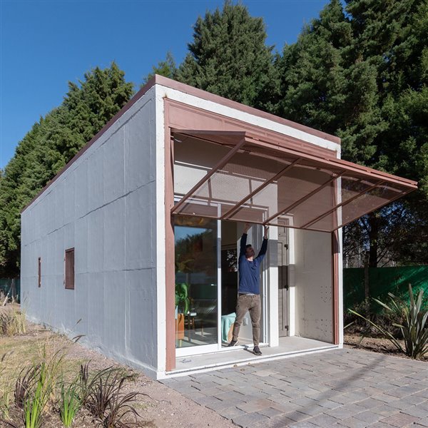 Una casa prefabricada moderna que se monta en solo 24 horas