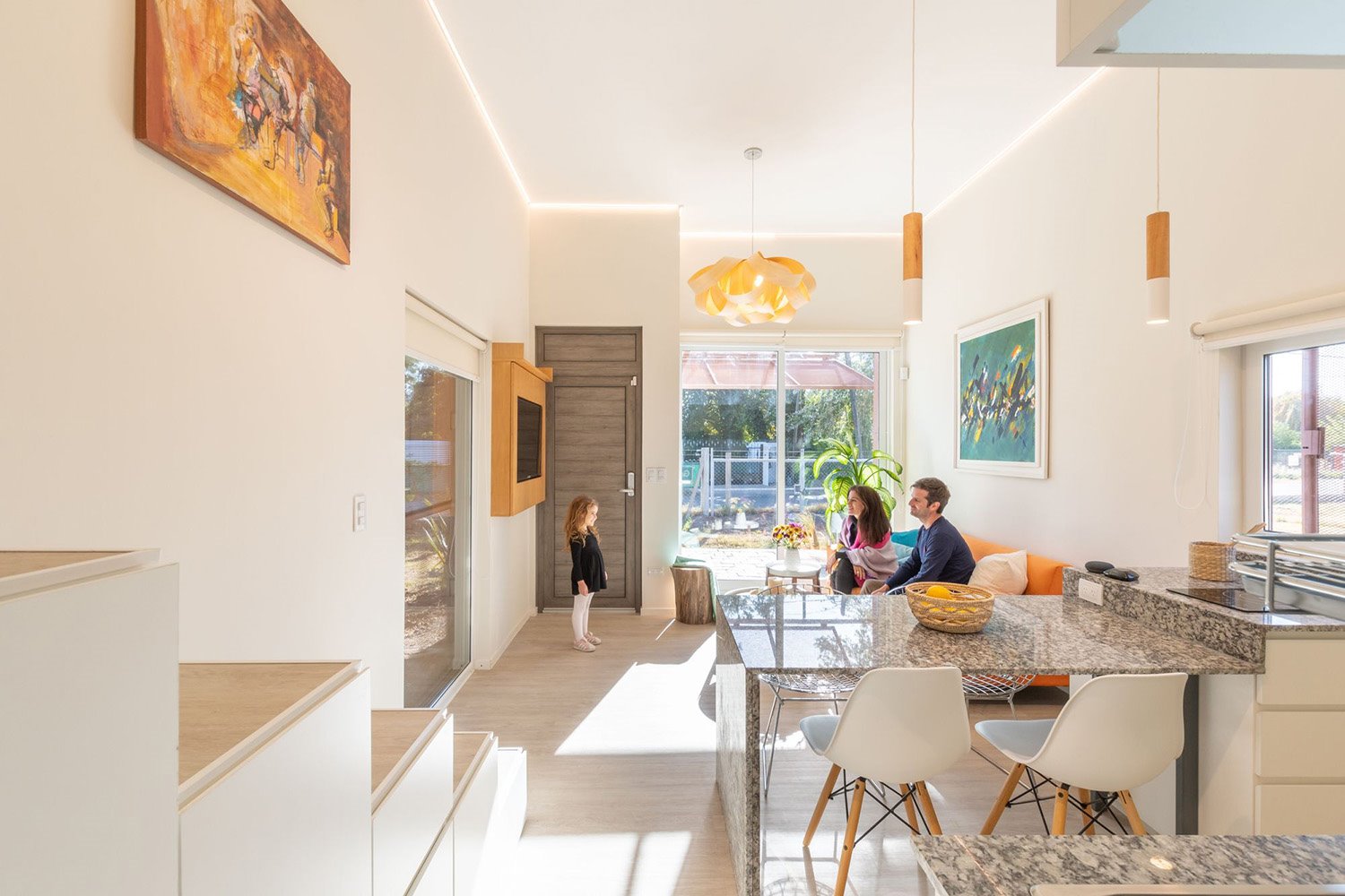 casa prefabricada grandio hüga salón comedor foto G Viramonte