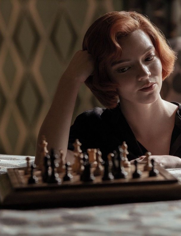 Gambito de dama, la exitosa serie de Netflix que invita a empapelar la casa