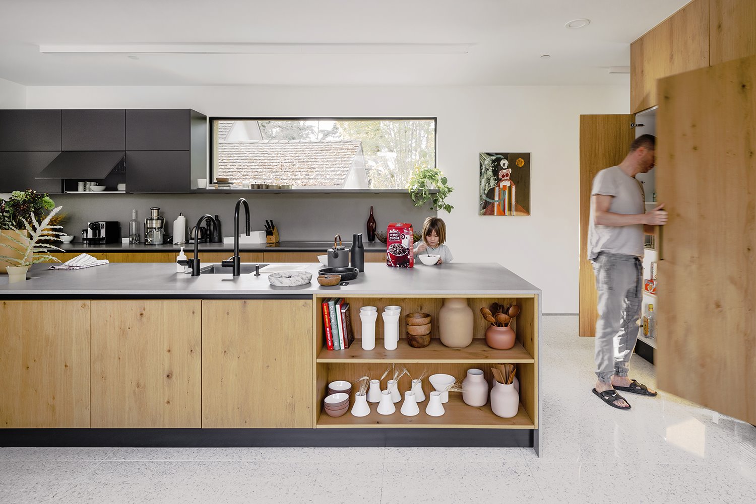 casa bridge house dan brunn vista cocina foto gavin cater