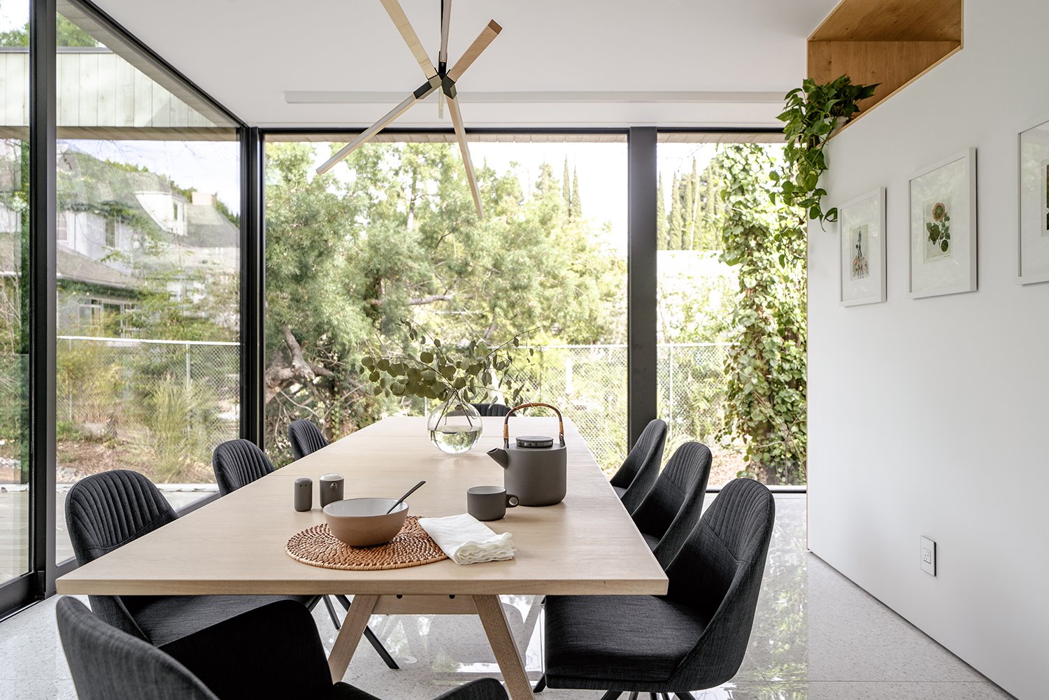 casa bridge house dan brunn vista comedor foto gavin cater