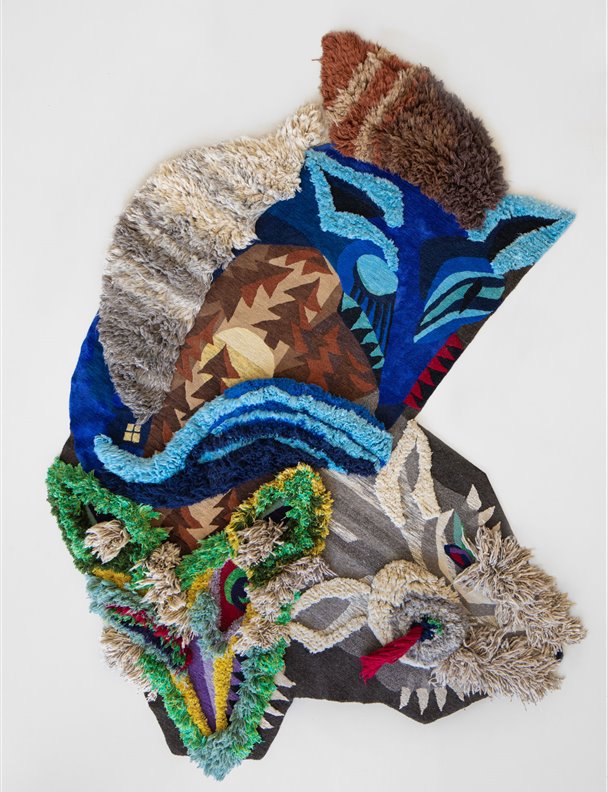 Así son las alfombras de la primera tienda de Dries Van Noten en Los Ángeles